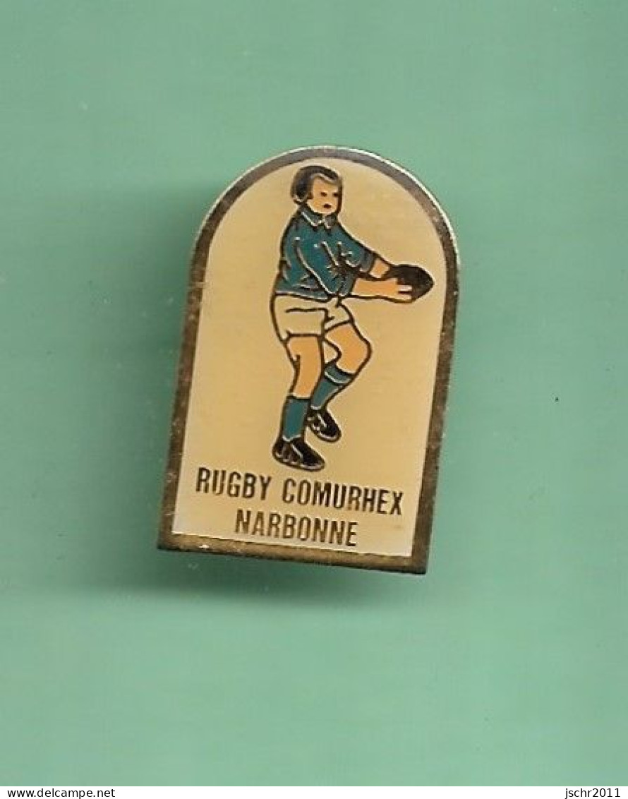 1 Pin's *** RUGBY - COMURHEX NARBONNE *** WW05 - Rugby