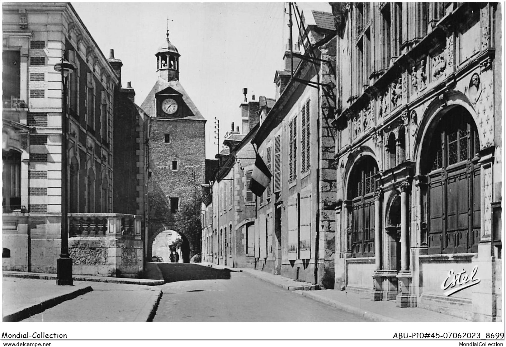 ABUP10-45-0986 - BEAUGENCY - Rue Du Change Et Tour De L'Horloge - Beaugency