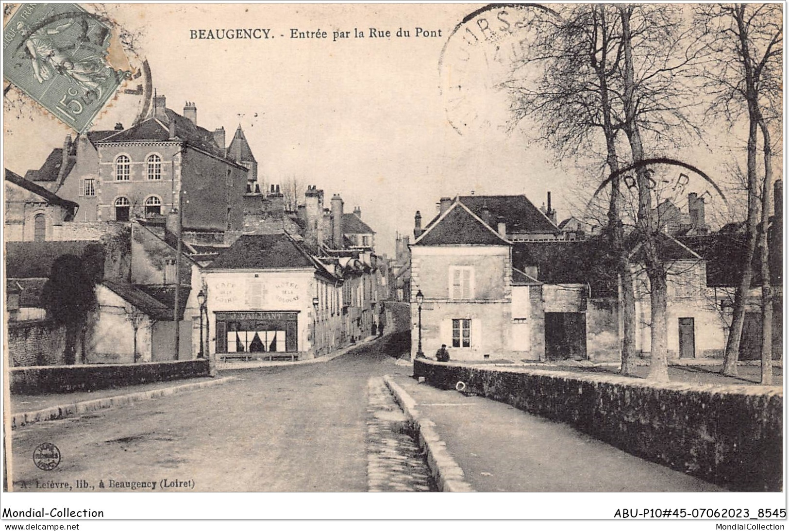 ABUP10-45-0909 - BEAUGENCY - Entree Par La Rue Du Pont - Beaugency