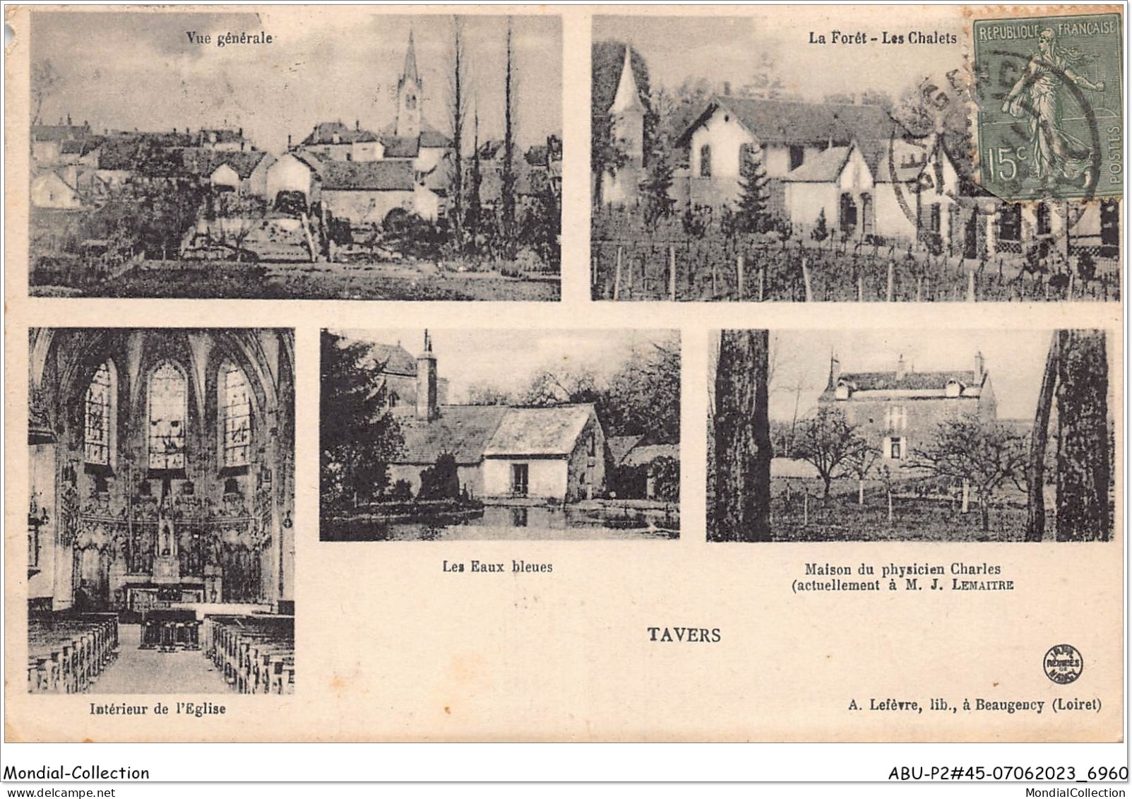 ABUP2-45-0116  -  BEAUGENCY - Tavers - Beaugency