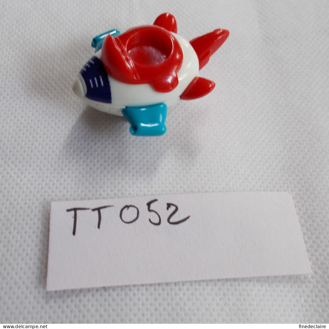 Kinder - Astronef Blanc, Blet Et Rouge - TT052 - Sans BPZ - Steckfiguren