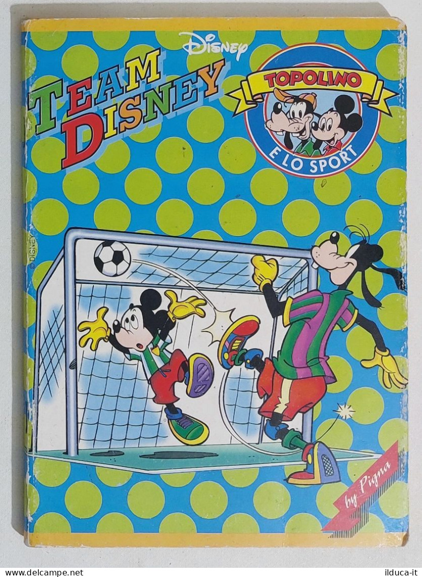 69704 Quaderno Scolastico - Team Disney - Elementari Righe - By Pigna - NUOVO - Collezioni