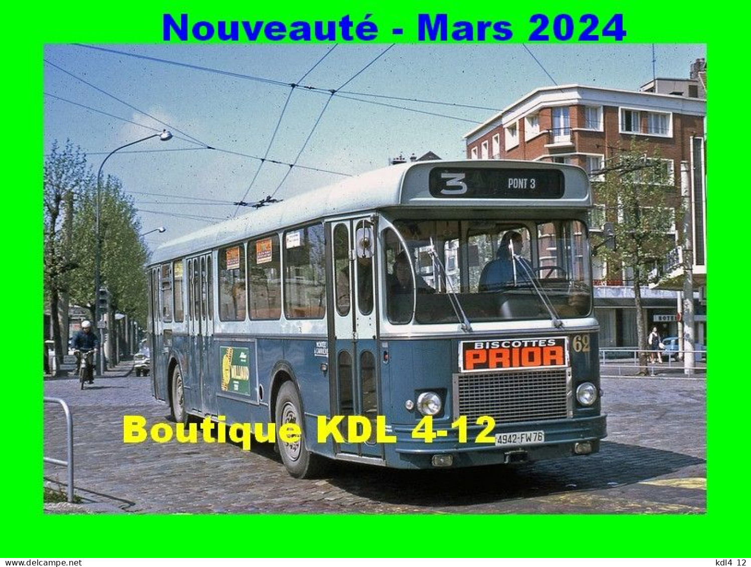 ACACF Car 60 - Autobus Saviem SC 10 - LE HAVRE - Seine-Maritime - Buses & Coaches