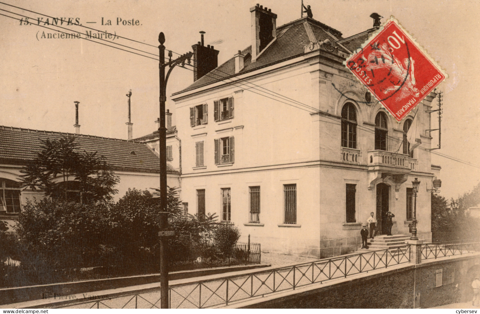 VANVES - La Poste (ancienne Mairie) Petite Animation - Vanves