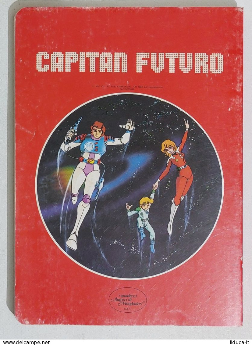 69706 Quaderno Scolastico A Quadretti - Capitan Futuro - By Mondadori - NUOVO - Collections