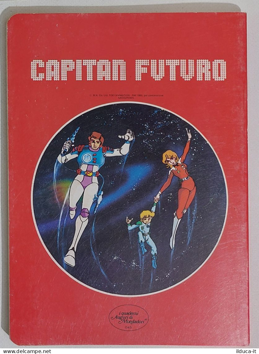 69707 Quaderno Scolastico A Quadretti - Capitan Futuro - By Mondadori - NUOVO - Collections