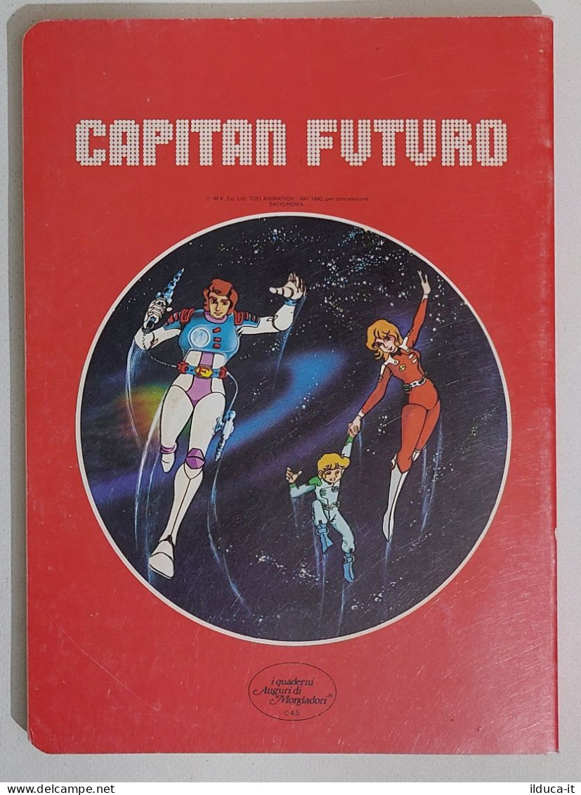 69710 Quaderno Scolastico A Quadretti - Capitan Futuro - By Mondadori - NUOVO - Collezioni