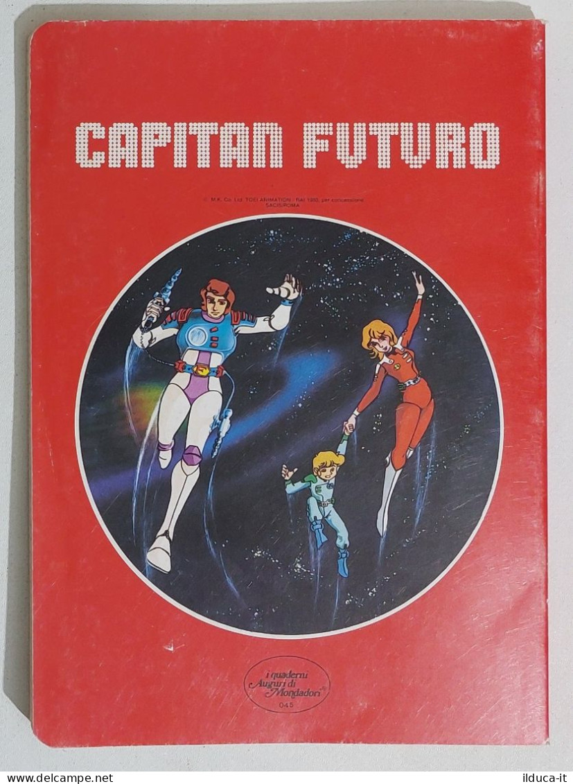 69712 Quaderno Scolastico A Quadretti - Capitan Futuro - By Mondadori - NUOVO - Verzamelingen