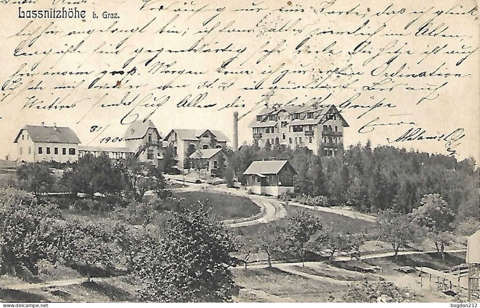 1905 - LASNITZHOHE , Gute Zustand, 2 Scan - Lassnitzhöne