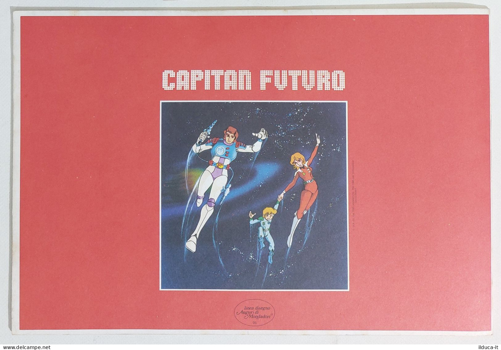 69718 Album Da Disegno Scolastico - Capitan Futuro - By Mondadori - NUOVO - Other Book Accessories