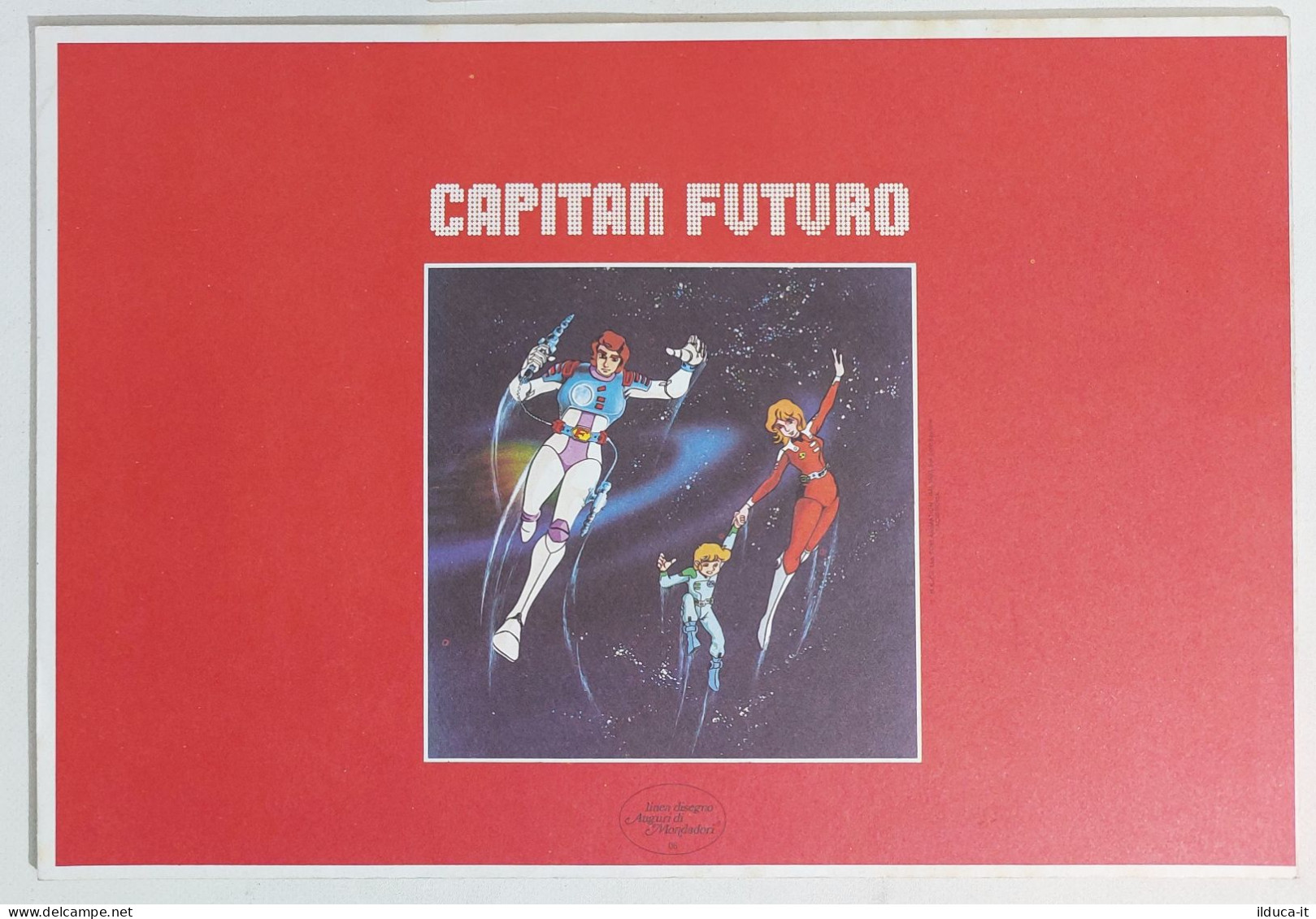 69720 Album Da Disegno Scolastico - Capitan Futuro - By Mondadori - NUOVO - Otros Accesorios