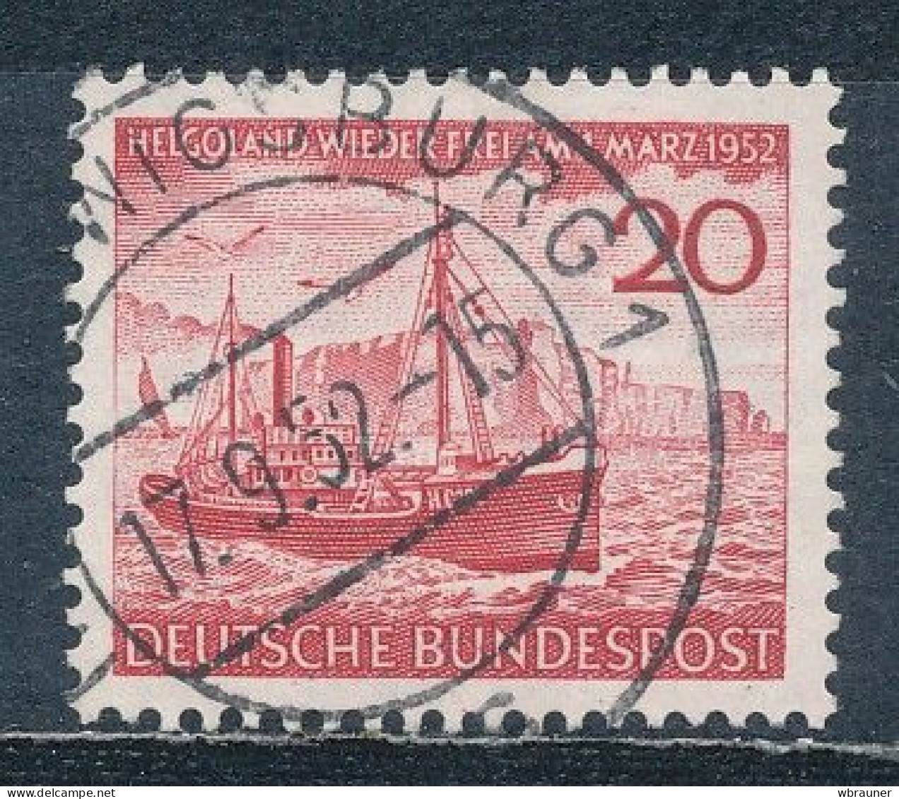 Bund 152 Gestempelt Mi. 8,- - Used Stamps