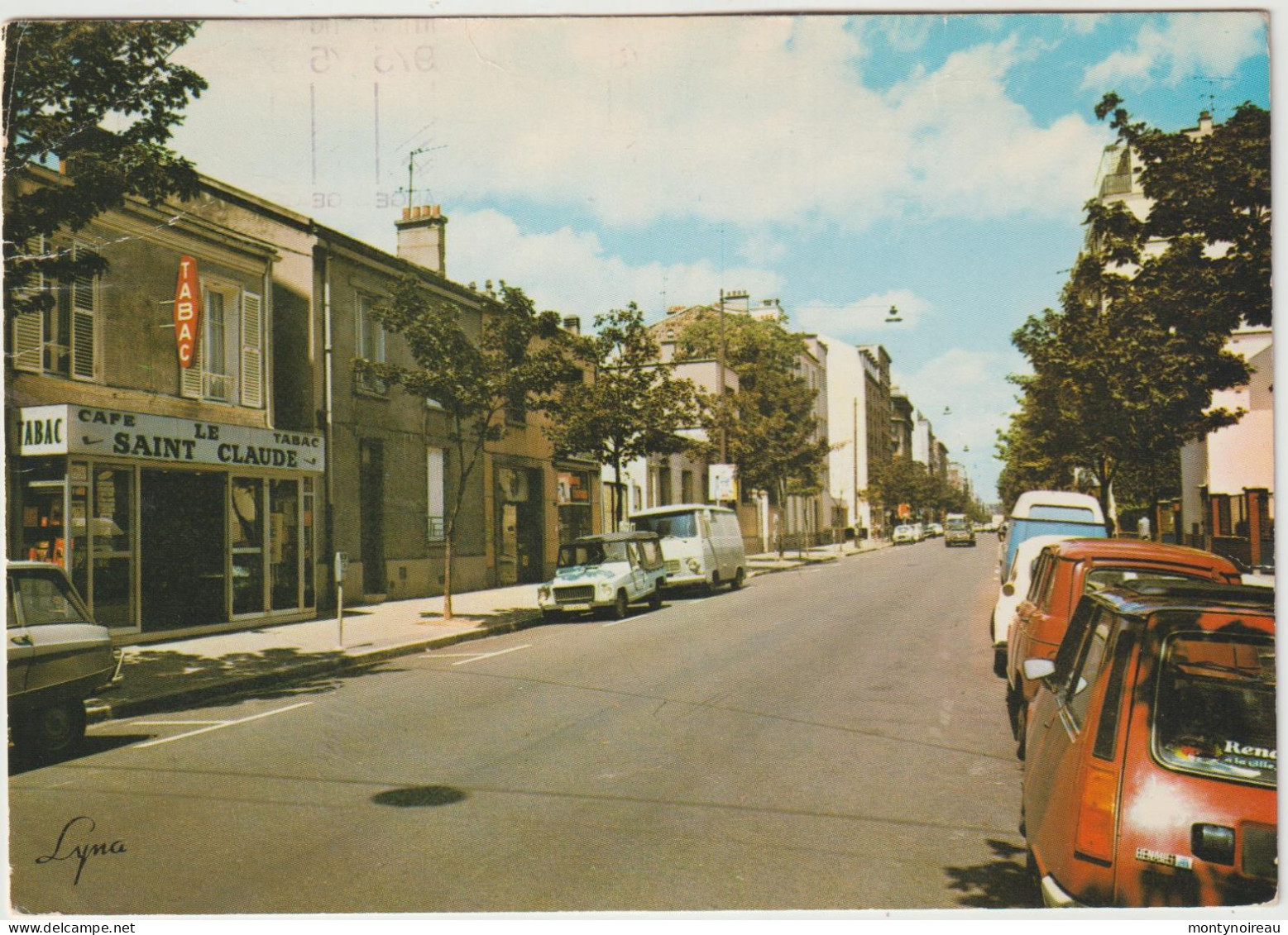 Hauts De  Seine : BOULOGNE  : Vues   1975 , Bd  Jean  Jaurès , Voiture, Camion, Tabac - Boulogne Billancourt