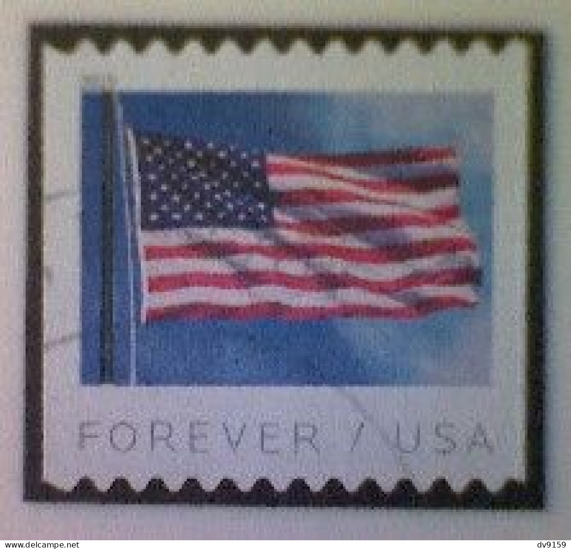 United States, Scott #5343, Used(o) Coil, 2019, Flag Definitive, (55¢) - Gebruikt