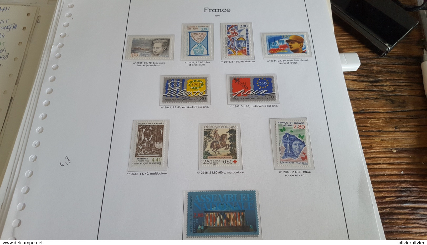 REF A1708  FRANCE NEUF** EXTRAIT 1995  BLOC - Unused Stamps