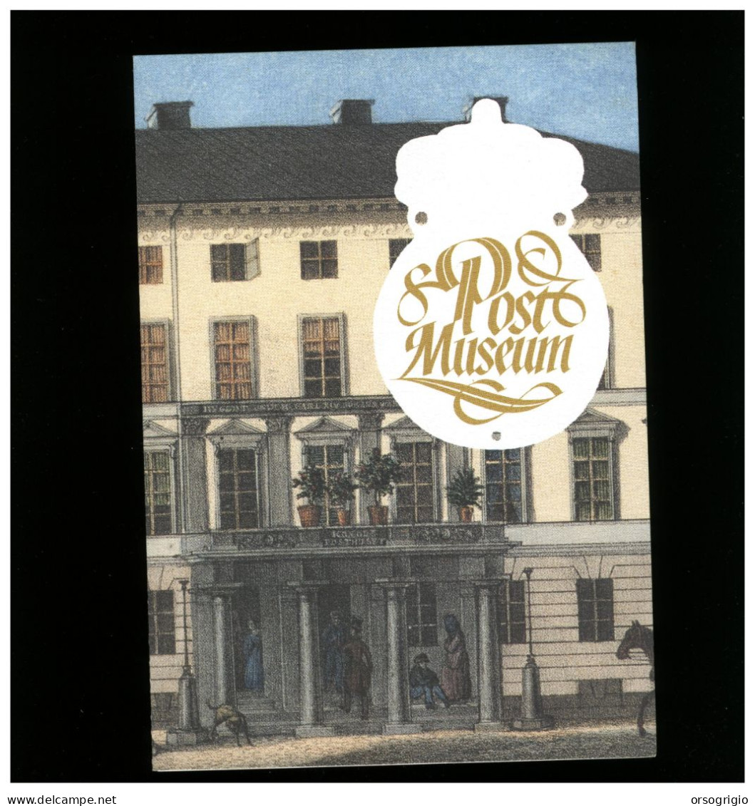 SVEZIA SVERIGE - POST MUSEUM  1990 - Variétés Et Curiosités