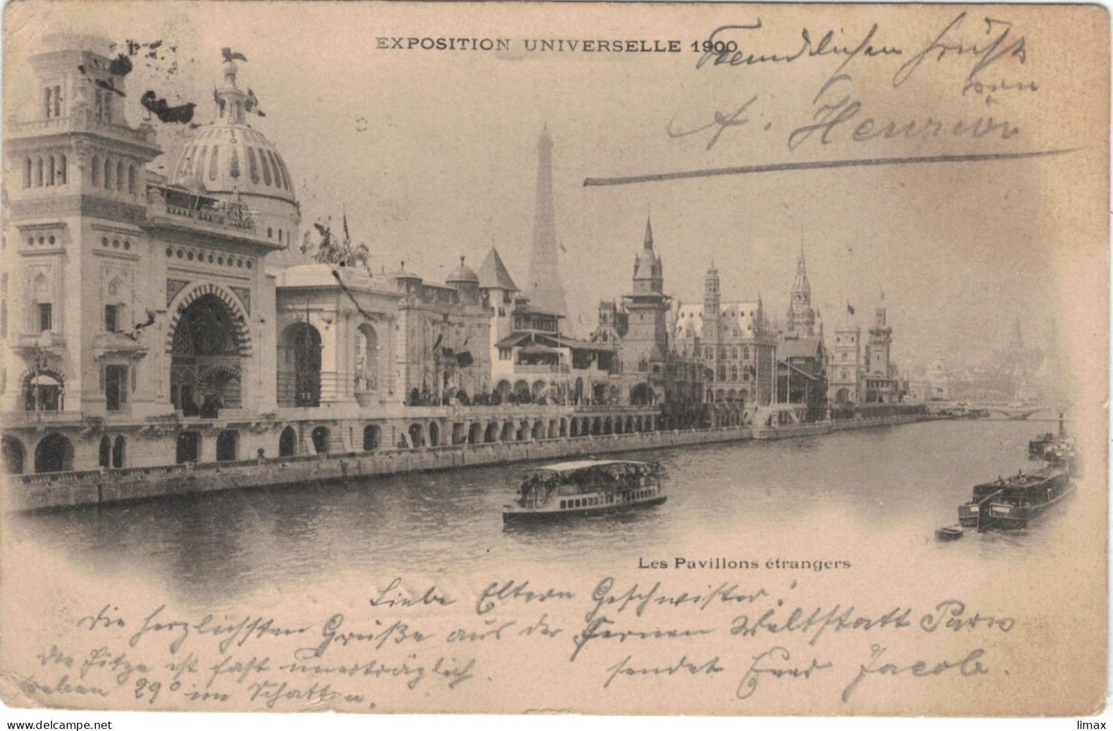 Paris Depart Weltausstellung 1900 > Schiffweiler - 1898-1900 Sage (Tipo III)