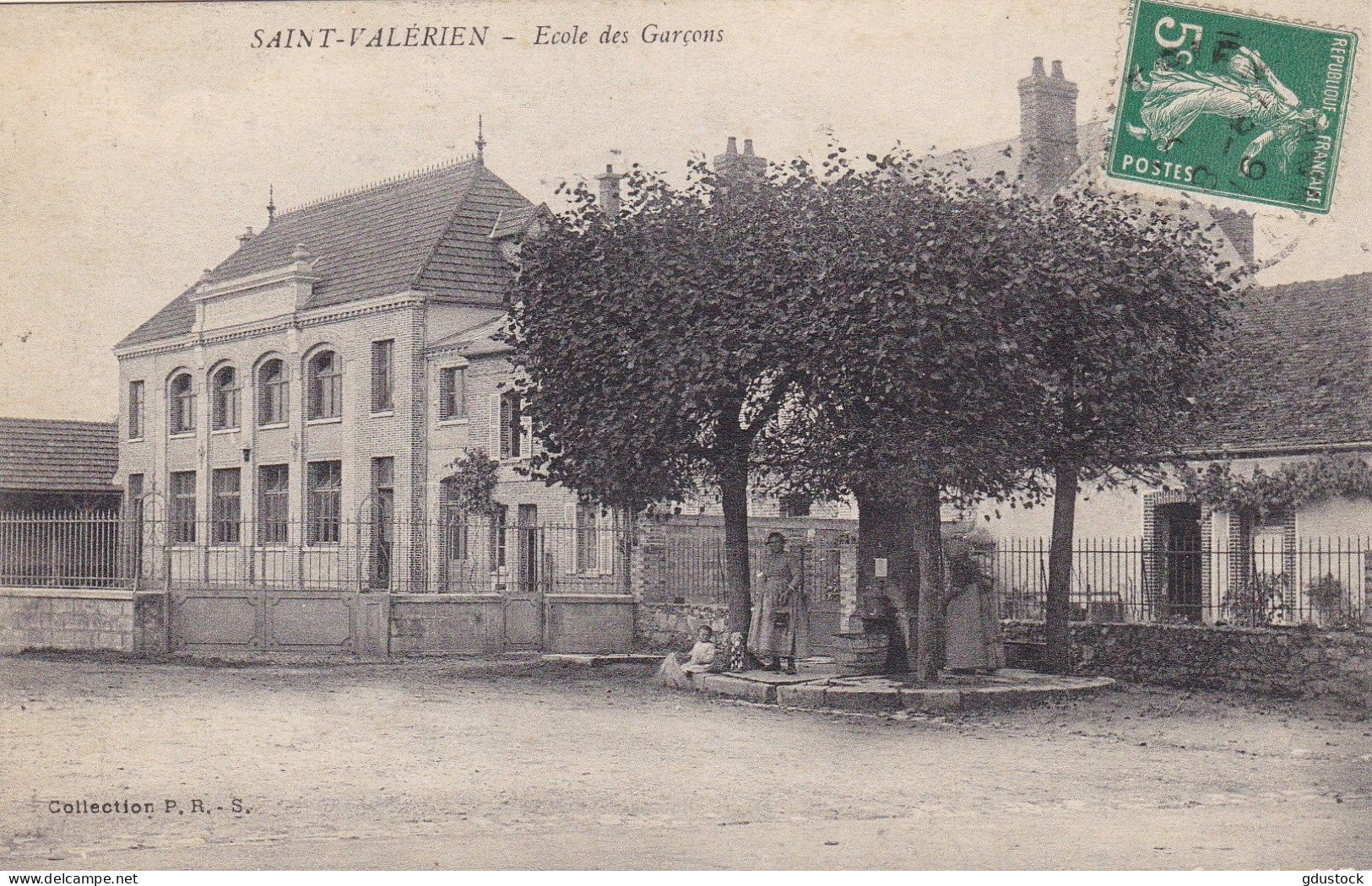 Yonne - Saint-Valérien - Ecole Des Garçons - Saint Valerien