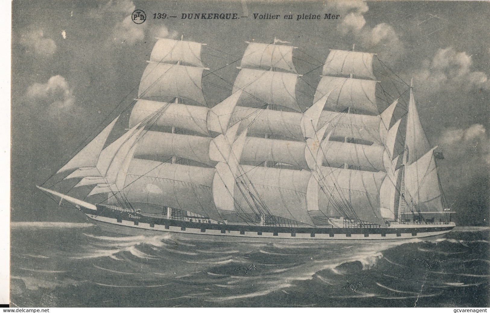 VOILIER EN PLEINE MER       ZIE AFBEELDINGEN - Sailing Vessels