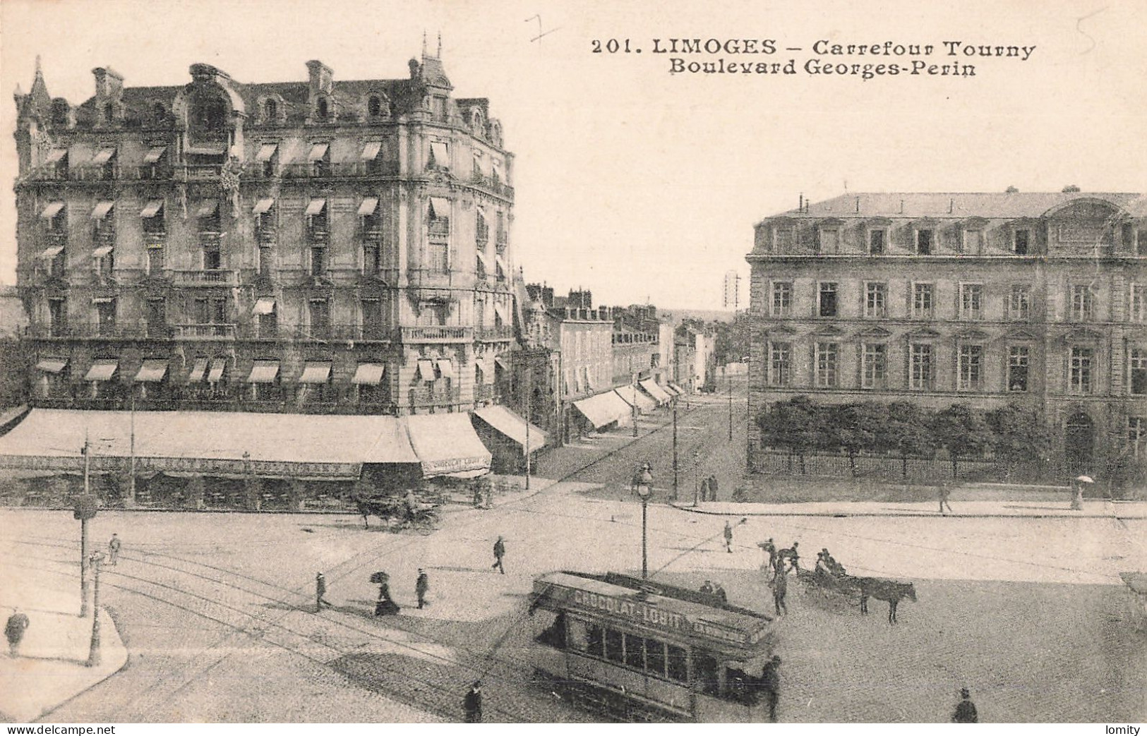 Destockage Lot De 5 Cartes Postales CPA De La Haute Vienne Limoges Saint Junien Pierrebuffiere , Tram Tramway - 5 - 99 Postcards