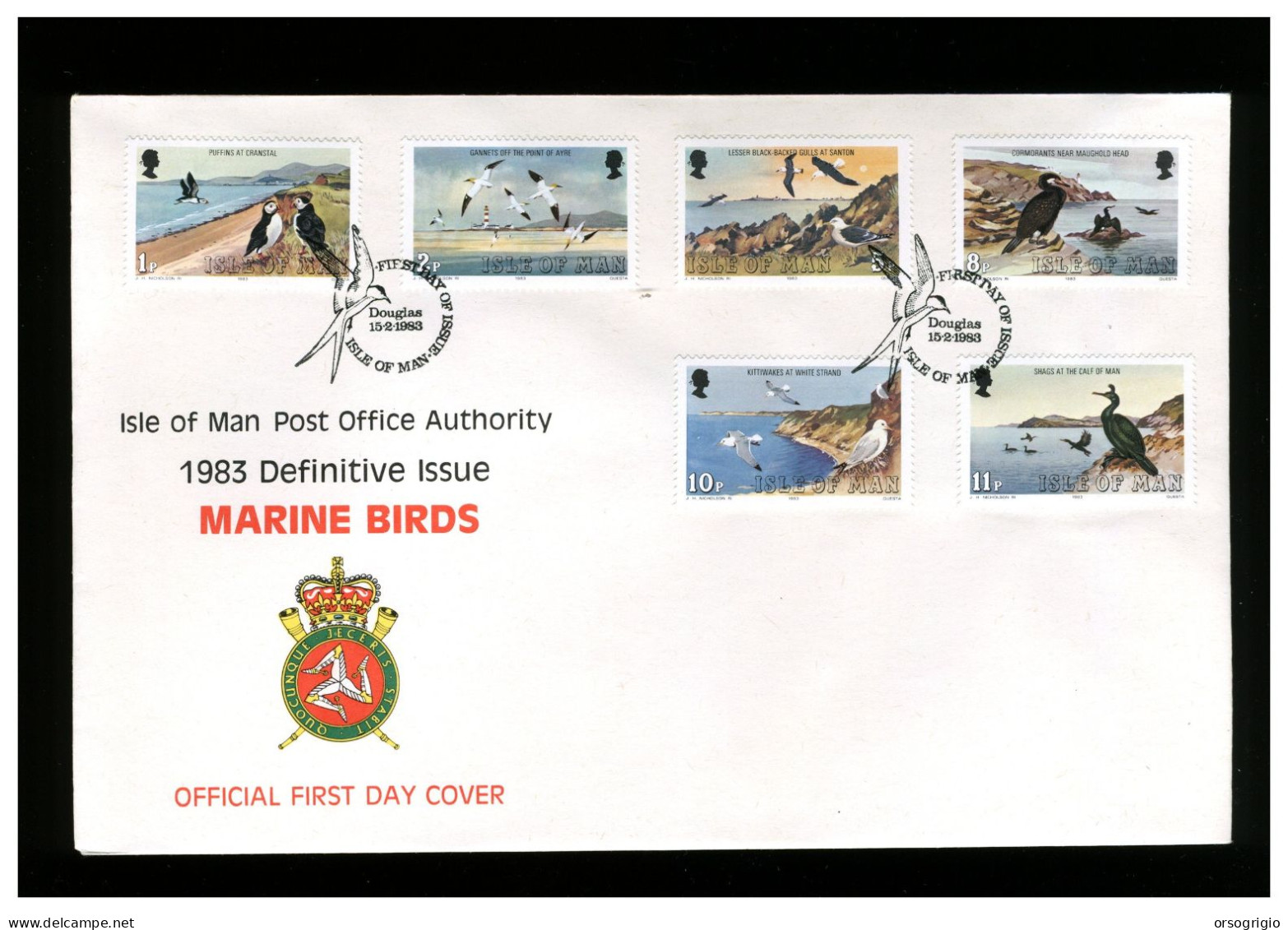 ISLE OF MAN - FDC 1983 - Man (Insel)