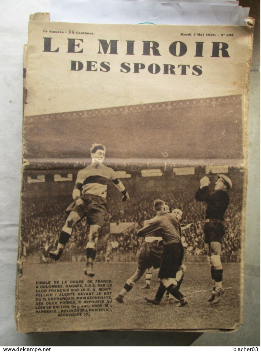 LE MIROIR DES SPORTS  N°593 1931 - Sport