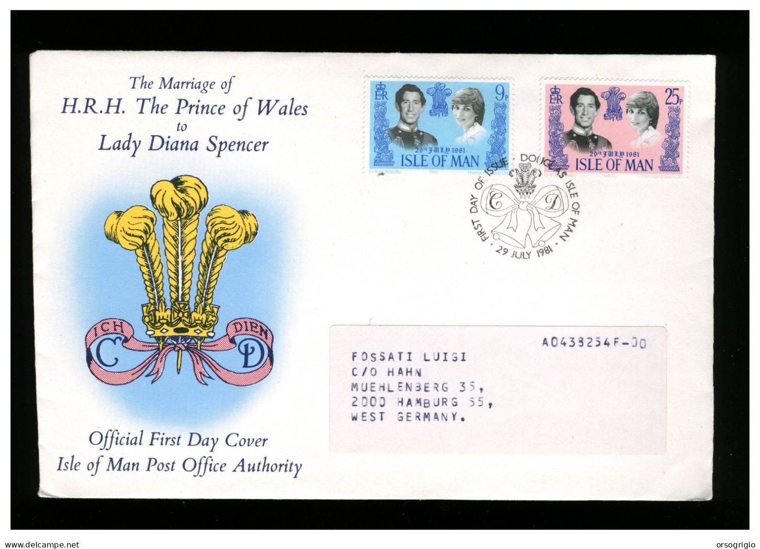 ISLE OF MAN - FDC 1981 - Man (Eiland)