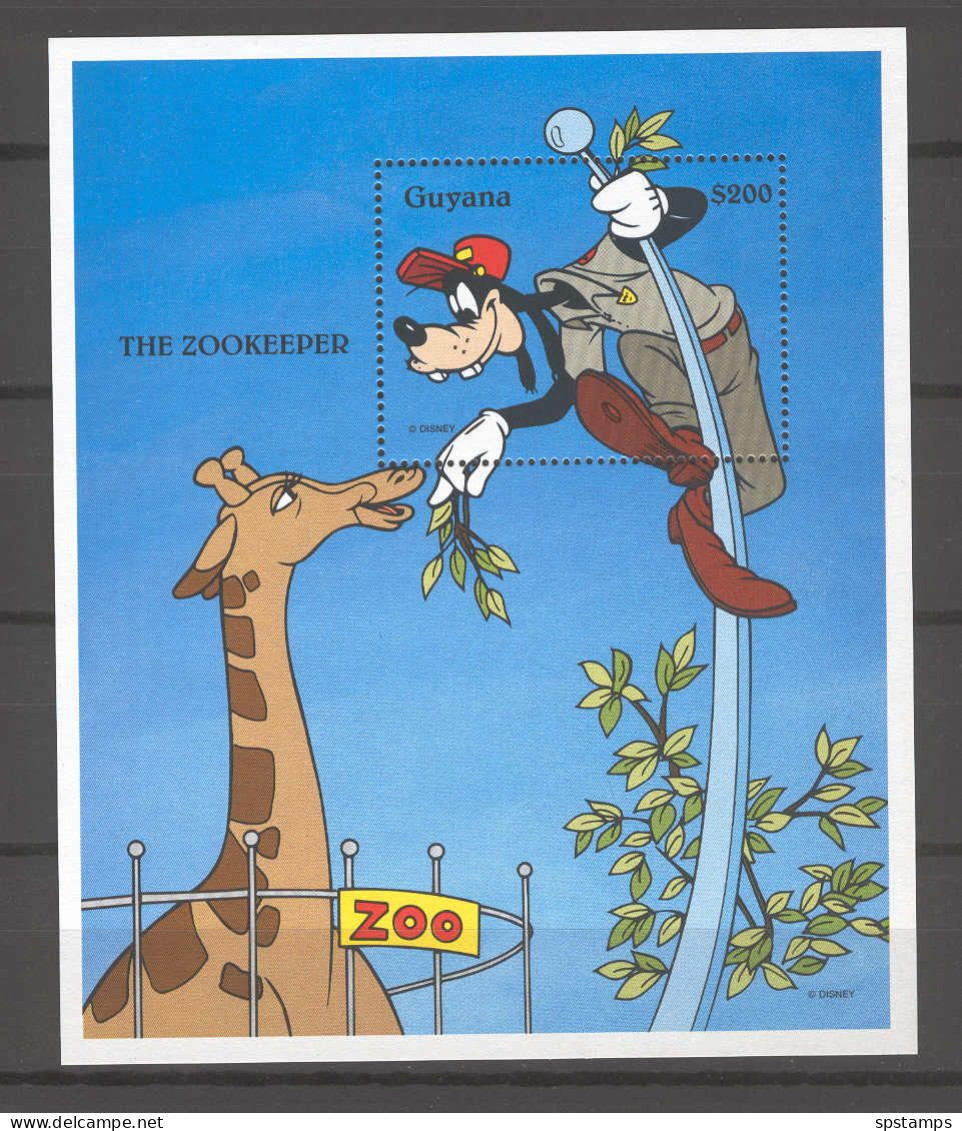 Disney Guyana 1995 The Zookeeper MS MNH - Disney