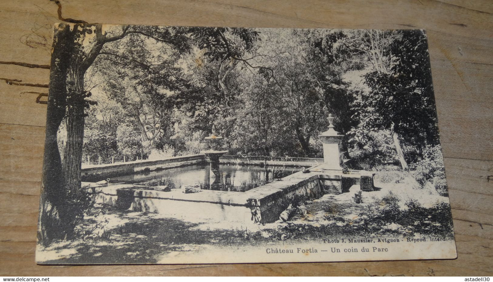 CHATEAUNEUF DU PAPE ; Chateau Fortia, Un Coin Du Parc ................ BF-18549 - Chateauneuf Du Pape