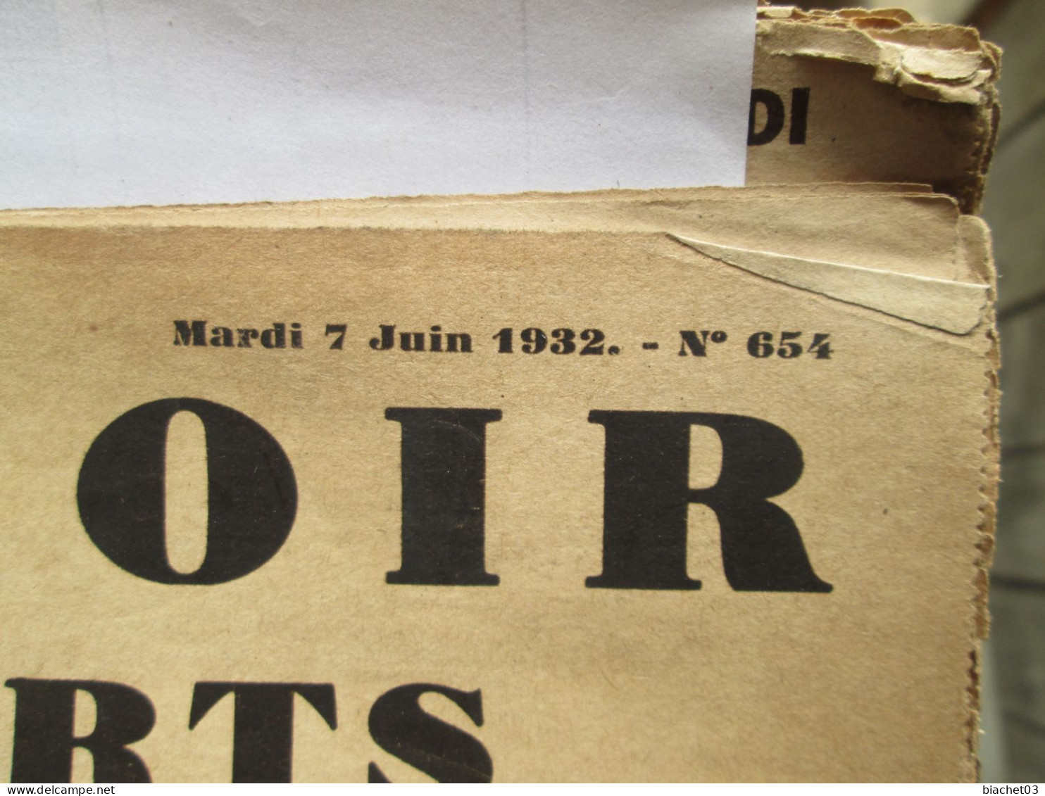 LE MIROIR DES SPORTS  N°654  1932 - Sport