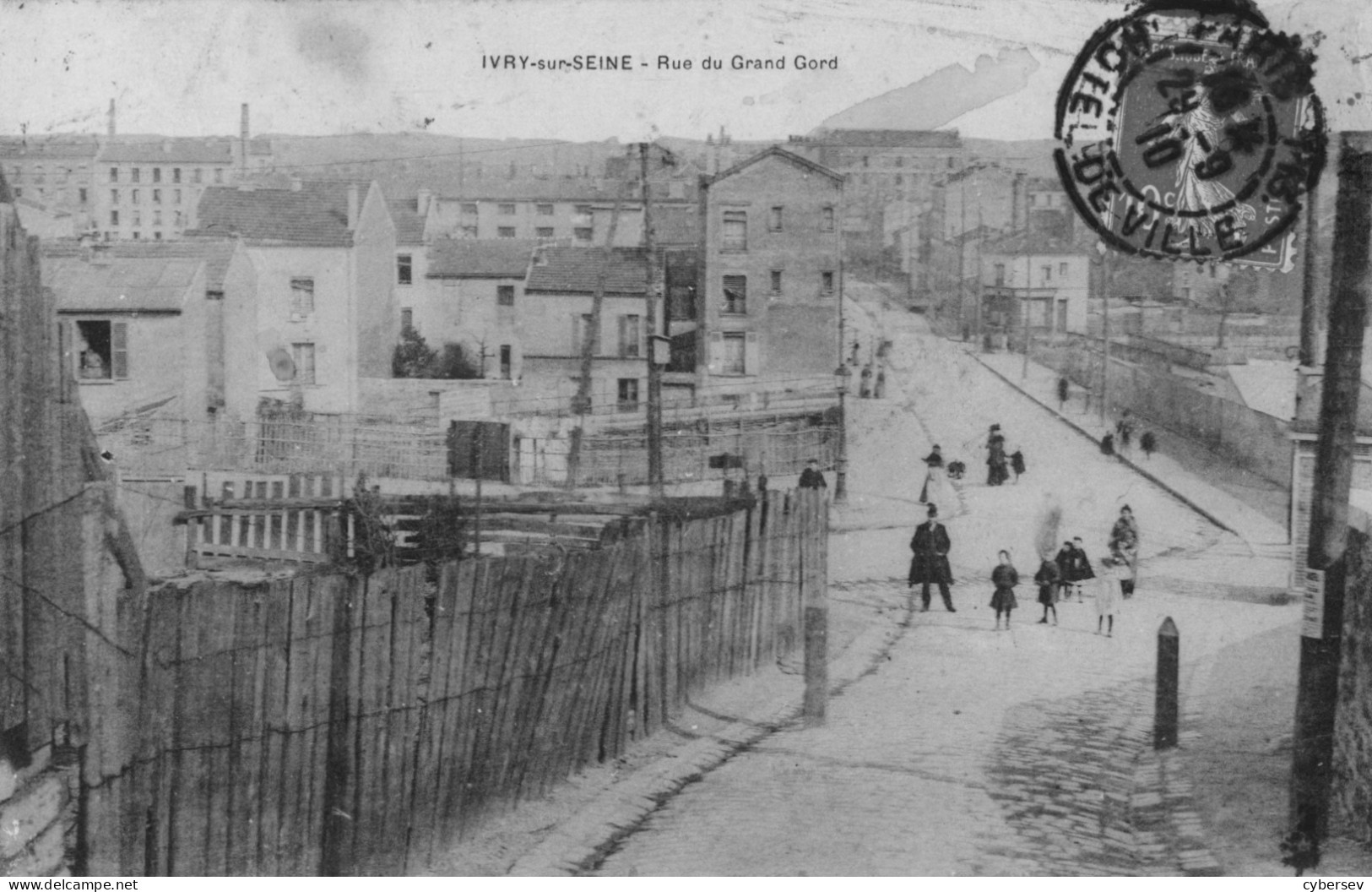 IVRY-sur-SEINE - Rue Du Grand Gord - Animé - Ivry Sur Seine