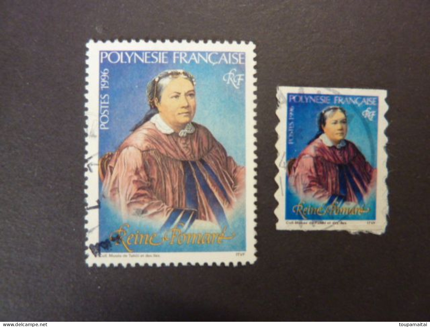 POLYNESIE FRANCAISE, Année 1996, YT N° 506 Et 507 Oblitérés, Reine Pomare - Used Stamps