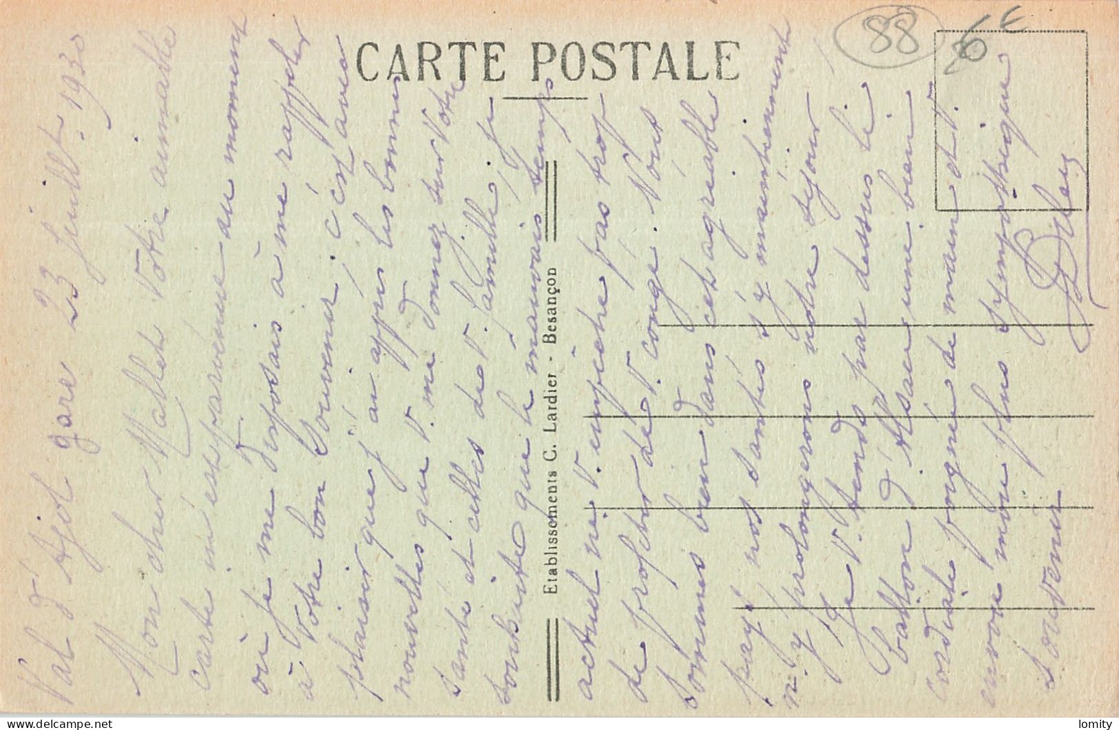 Destockage lot de 15 cartes postales CPA Vosges Martigny les Bains Vittel Feuillée Nouvelle Val d' Ajol Epinal