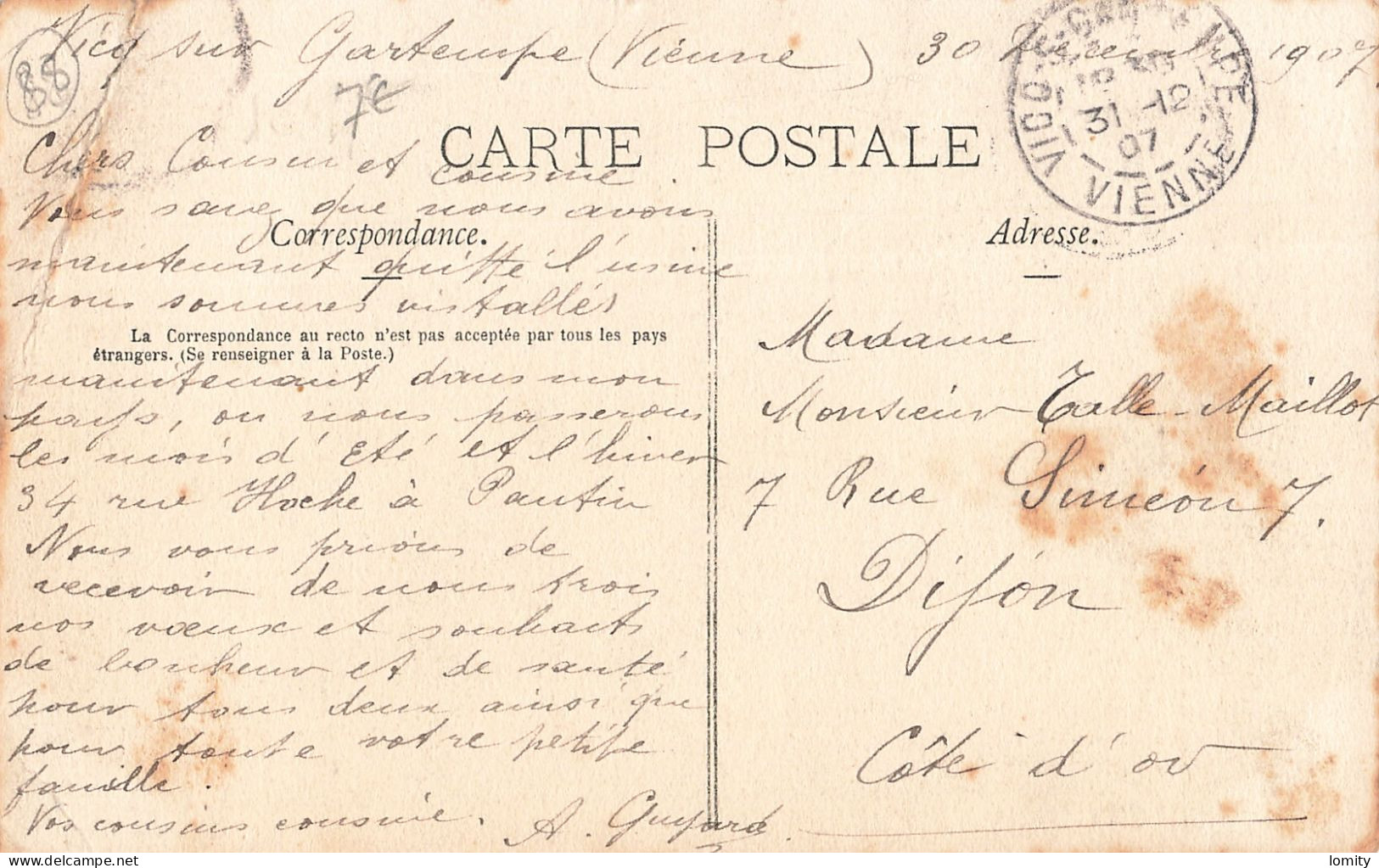 Destockage lot de 15 cartes postales CPA Vosges Martigny les Bains Vittel Feuillée Nouvelle Val d' Ajol Epinal