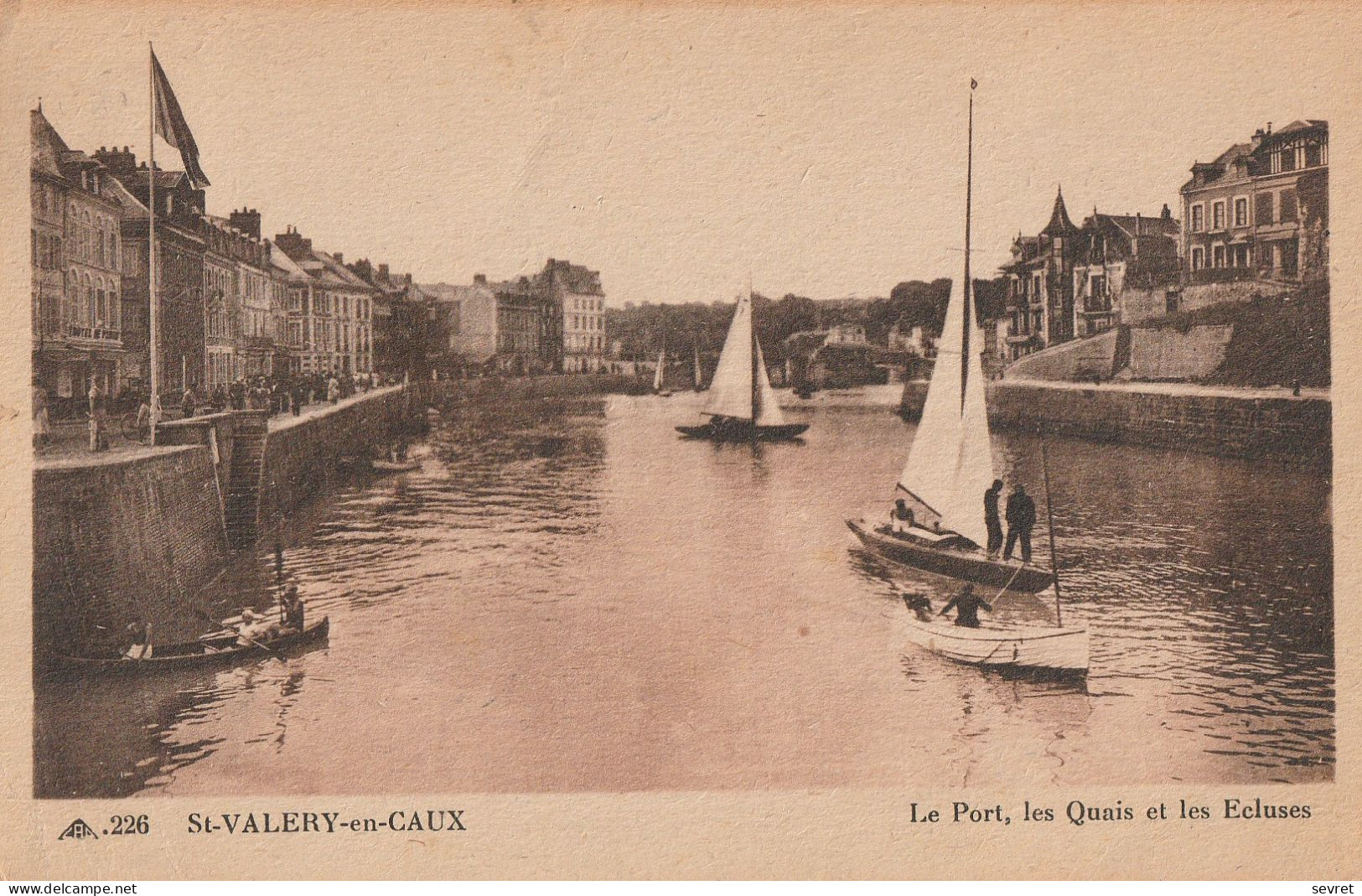 CAUDEBEC EN CAUX  - Le Port Les Quais Et Les écluses. - Caudebec-en-Caux