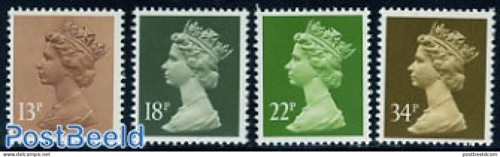 Great Britain 1988 Definitives 4v, Mint NH - Unused Stamps
