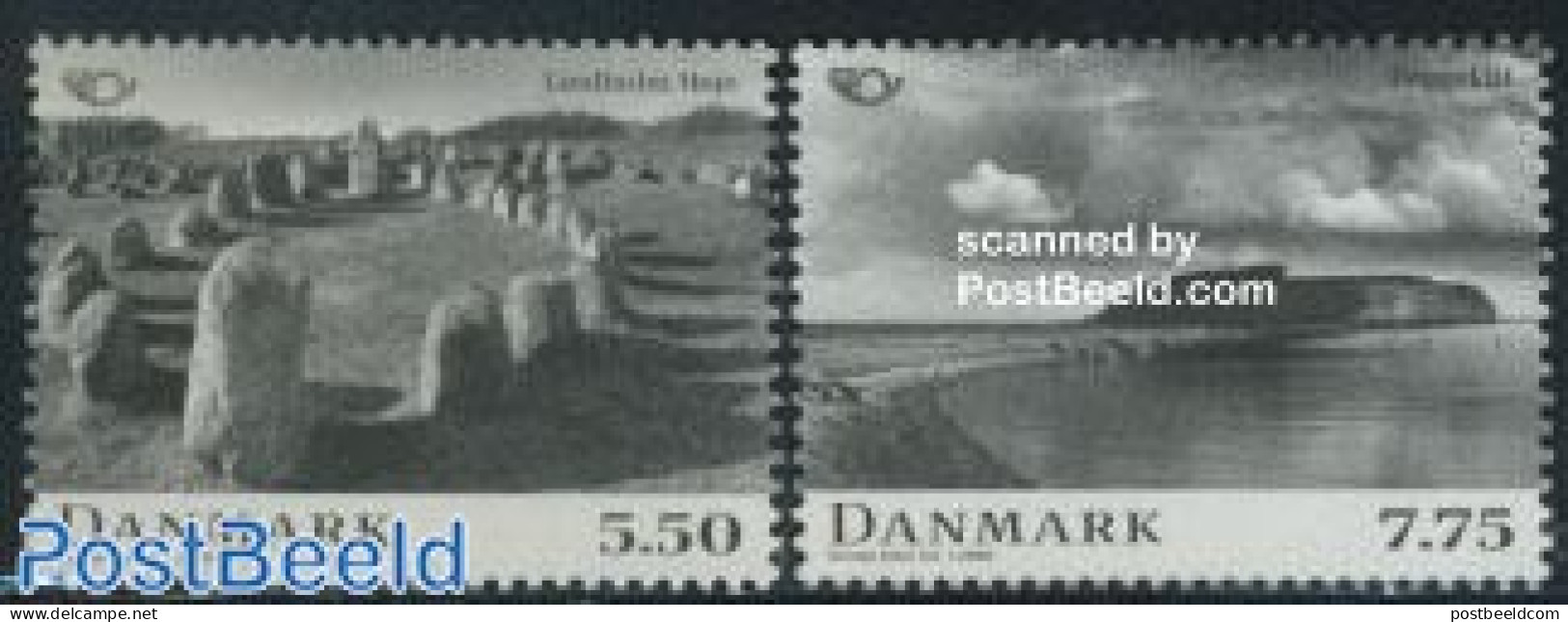 Denmark 2008 Norden, Mythology 2v, Mint NH, History - Archaeology - Europa Hang-on Issues - Art - Fairytales - Nuovi