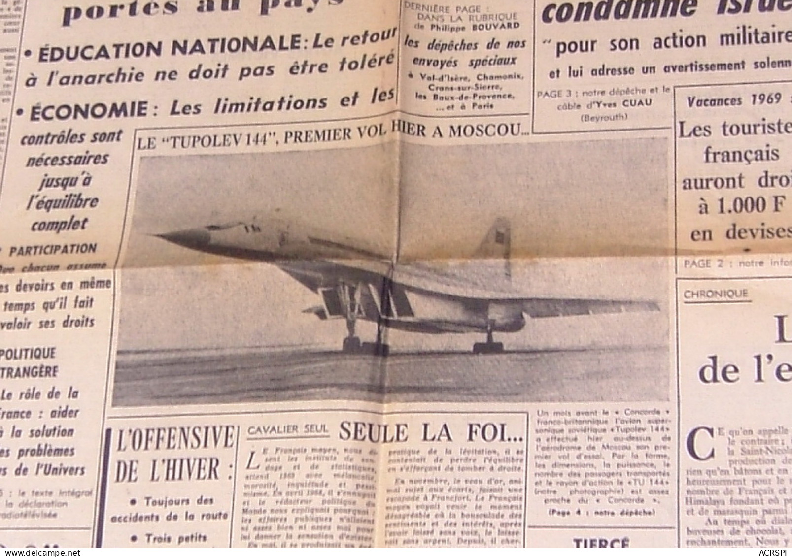 Lot De Divers Journaux France Soir Figaro France Dimanche - 1950 à Nos Jours