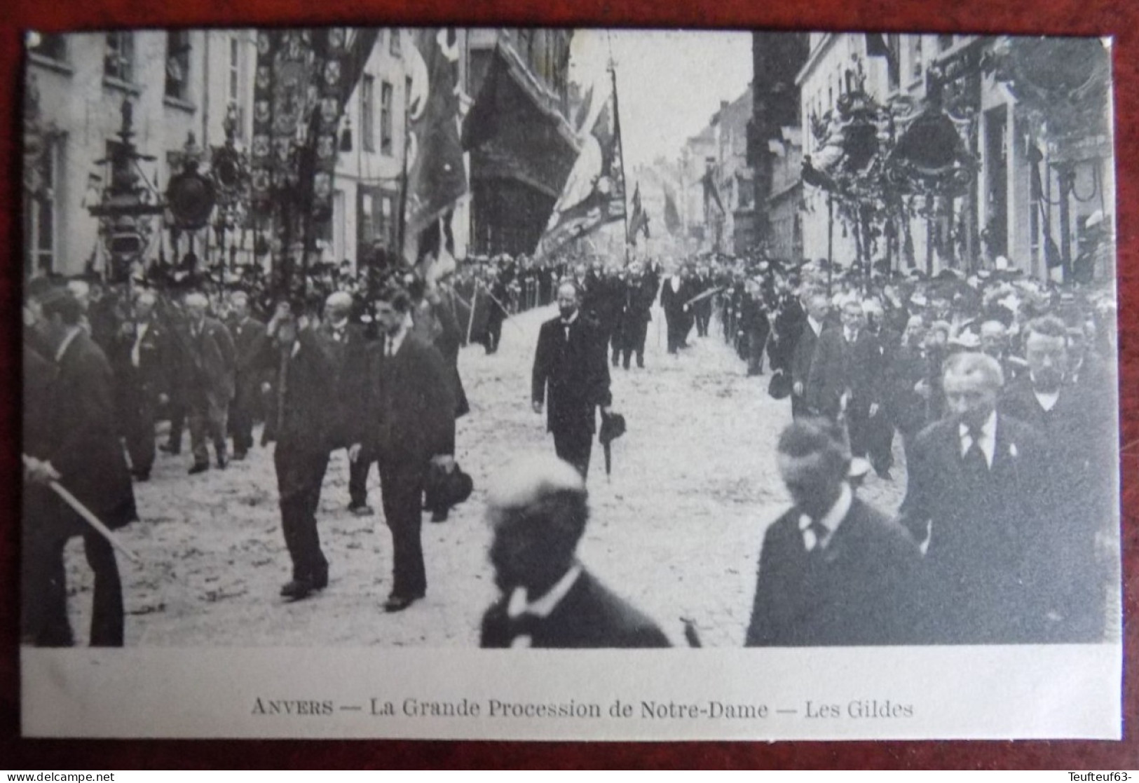 Cpa Anvers ; La Grande Procession De Notre-Dame - Les Gildes - Antwerpen