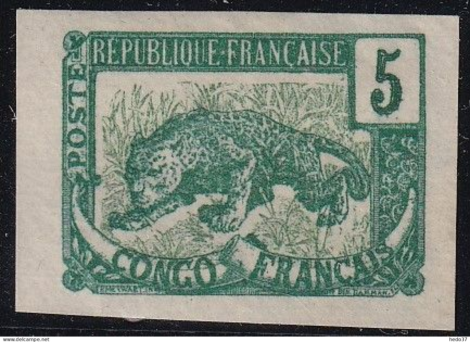 Congo N°30a - Non Dentelé - Neuf Sans Gomme - TB - Unused Stamps