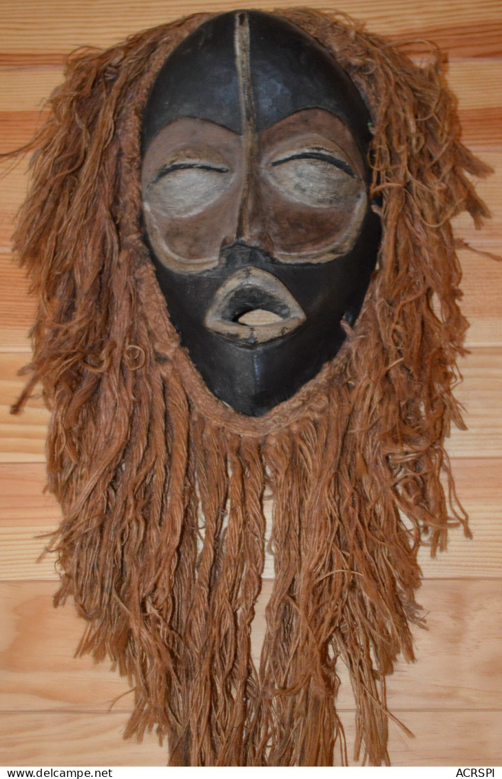 Masque Africain Cote D'Ivoire Collecte MAN Masque Dan - Afrikaanse Kunst