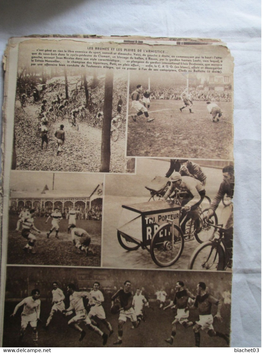 LE MIROIR DES SPORTS  N°737  1933 - Deportes
