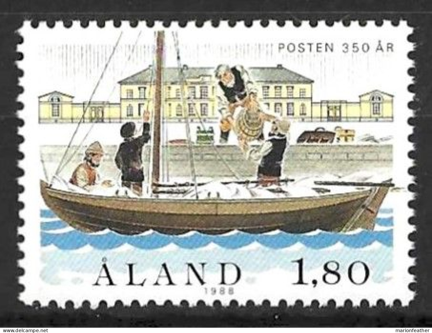 ALAND...." 1988.."...POST SERVICE......SG30.......MNH..... - Ålandinseln
