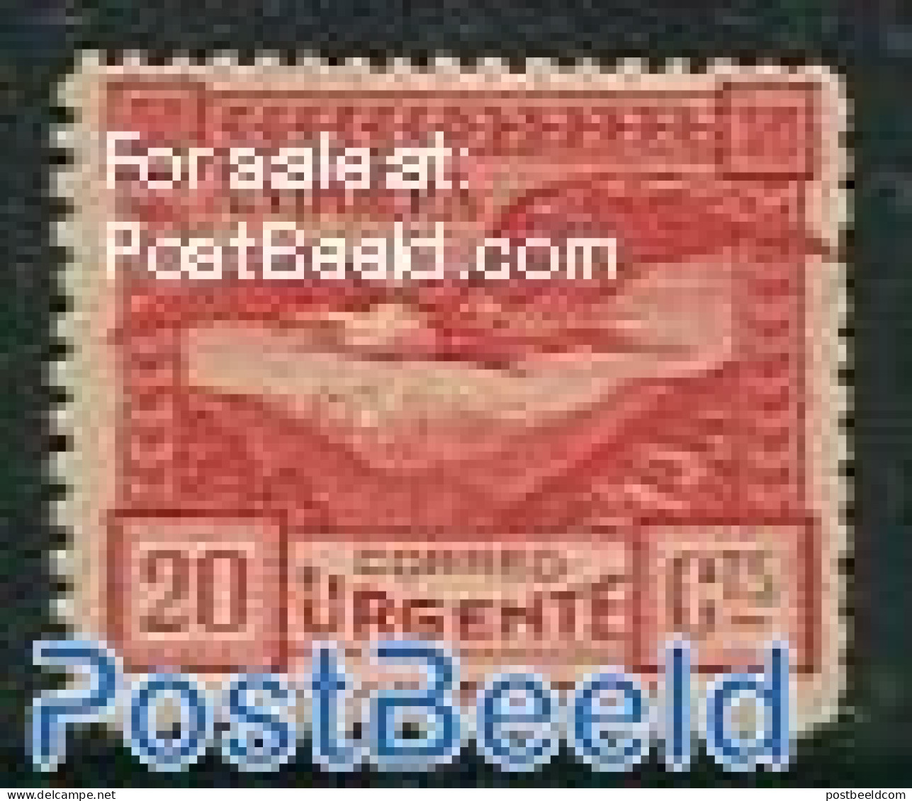 Andorra, Spanish Post 1929 Express Mail Stamp With Lammergeyer 1v, Unused (hinged), Nature - Birds - Birds Of Prey - Ongebruikt