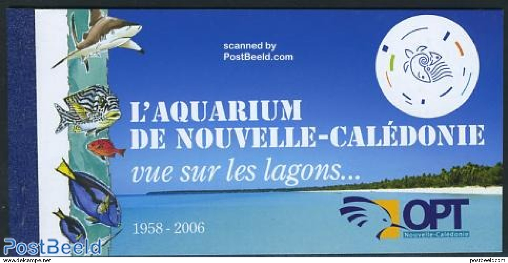New Caledonia 2007 Anse Vata Aquarium Booklet, Mint NH, Nature - Fish - Stamp Booklets - Unused Stamps