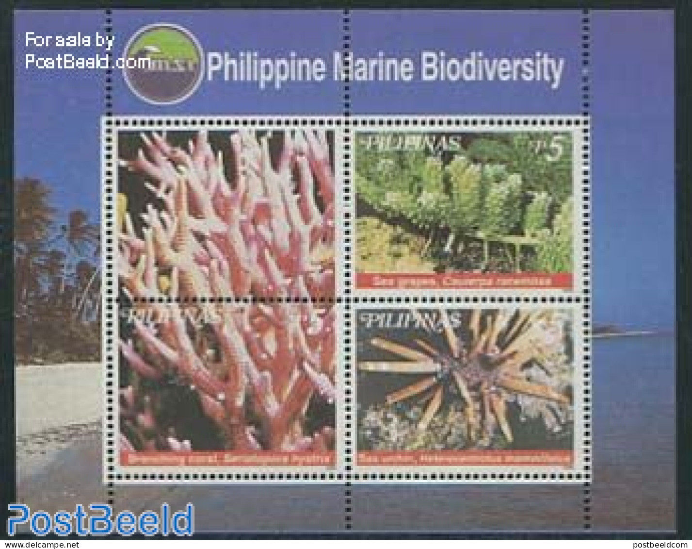 Philippines 1999 Marine Life S/s, Mint NH, Nature - Philippines