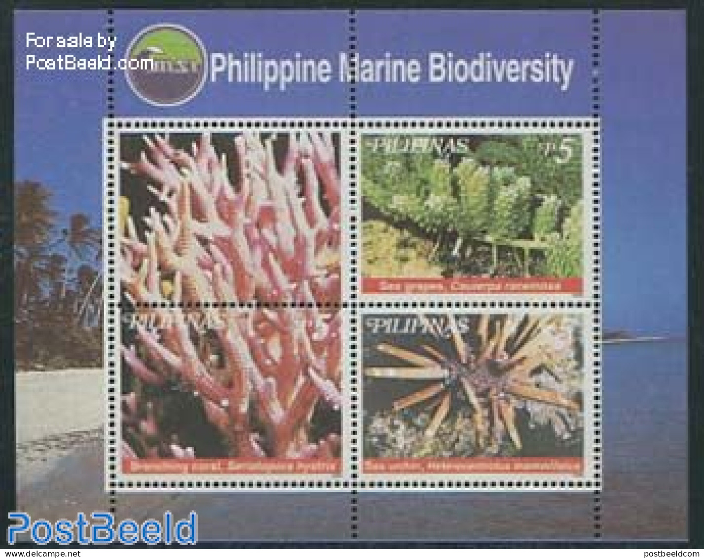 Philippines 1999 Marine Life S/s, Mint NH, Nature - Filipinas