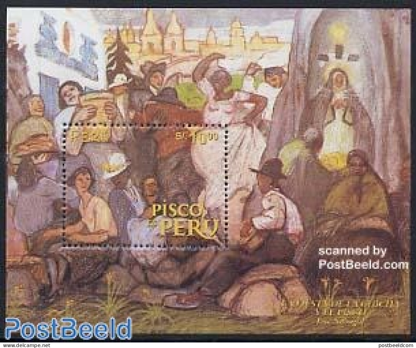 Peru 2002 Pisco S/s, Mint NH, Health - Food & Drink - Levensmiddelen