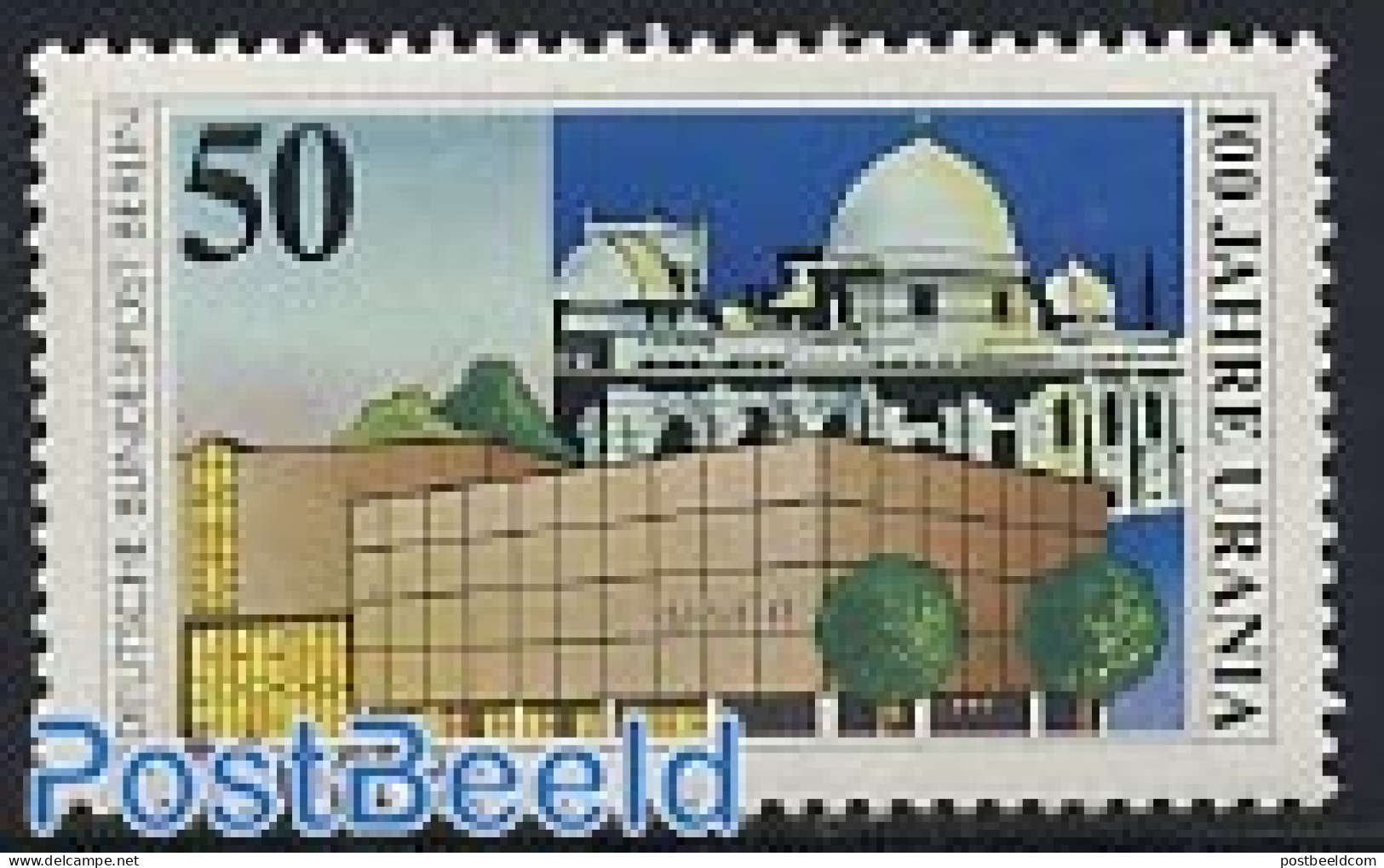 Germany, Berlin 1988 Urania 1v SPECIMEN (Muster), Mint NH - Unused Stamps