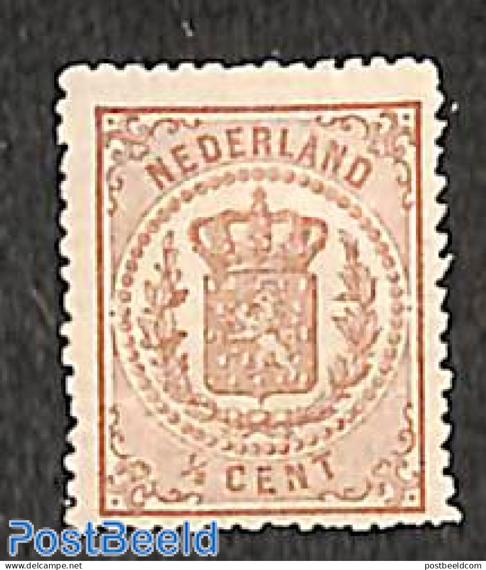 Netherlands 1870 1.5c, Perf. 13.25 Small Holes, Stamp Out Of Set, Unused (hinged) - Ongebruikt